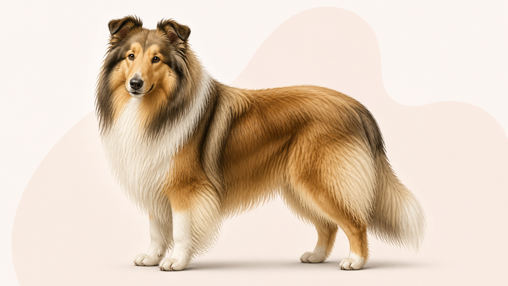 Collie, långhårig